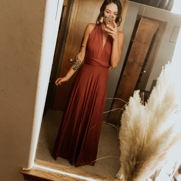 Lulus Dresses & Skirts - Don’t Buy 🧡 Tricks of the Trade Maxi Dress